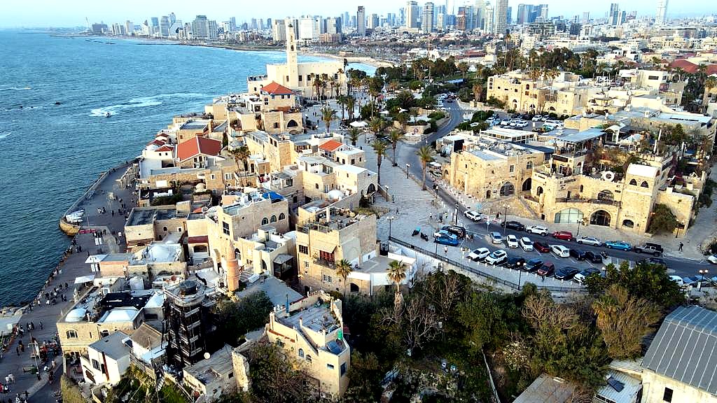 يافا القديمة من الأعلى